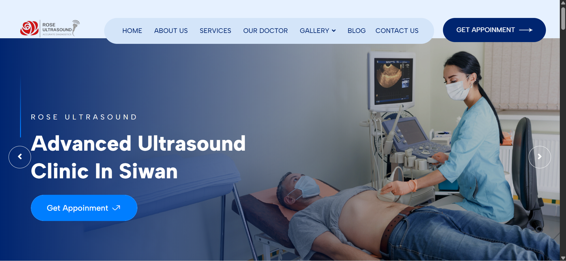 Rose Ultrasound Website